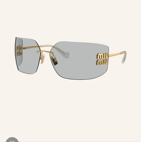 Miu Miu 54ys Women\'s Sunglasses Light Gray/gold main image 10